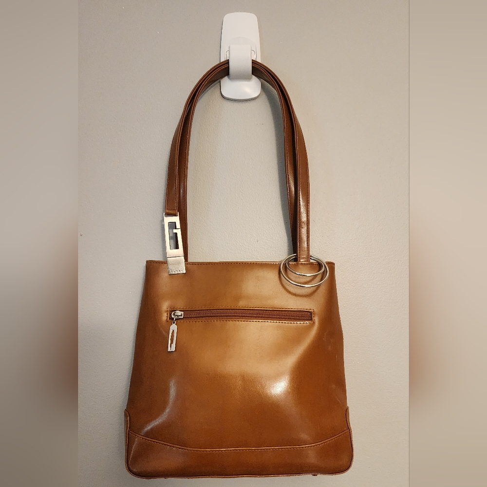 VTG Vintage Y2K 90s 2000s Brown Guess Purse Handbag Shoulder Bag